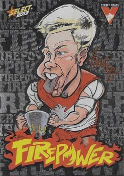 2013 Select AFL Champions - Firepower Caricatures #FC52 Dan Hannebery Front